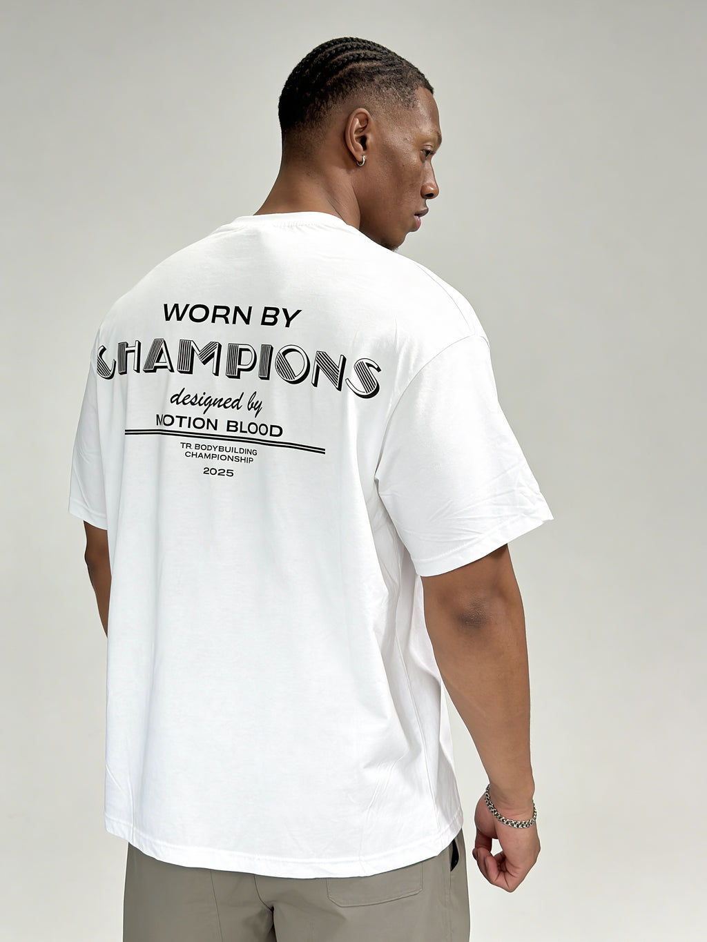 Worn By Champ Oversize Tişört MB1102