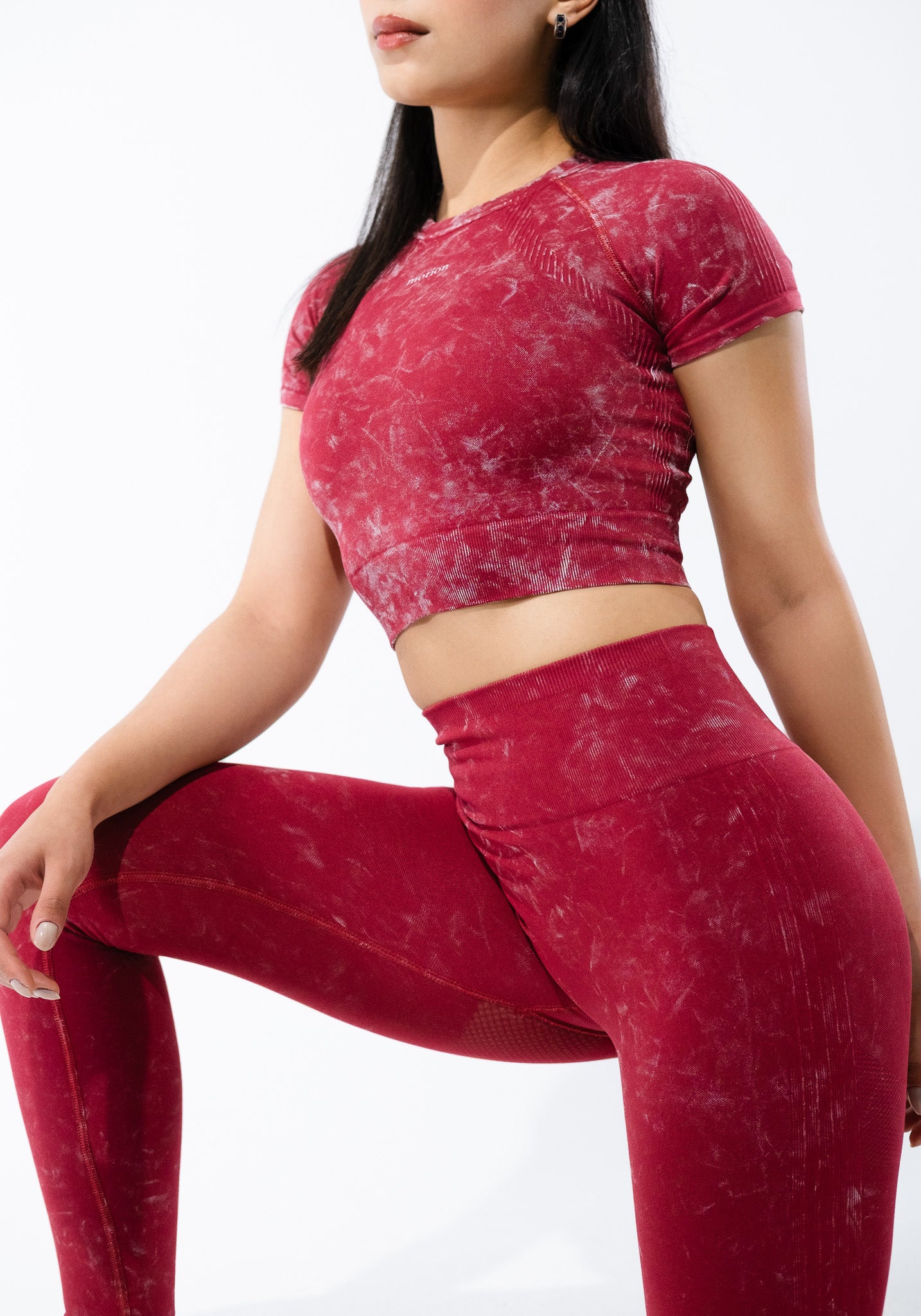 Yıkama Detaylı Spor Tayt