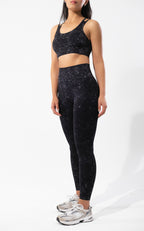 Yıkama Detaylı Spor Tayt MB1137